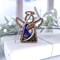 3.5" (H) Christmas Nativity Green Wise Man Ornament - Handcrafted in Texas - Mother's Angels® Christmas Angel Wings Figurine